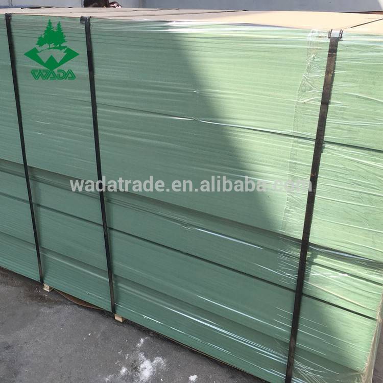 High Quality Anti-moisture 18mm Thickness Green Mdf Board