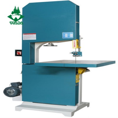 Band sawing machine for cutting stainless steel