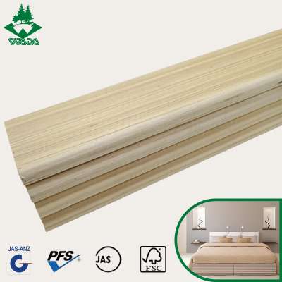 standard pallet height for making wooden bed slats